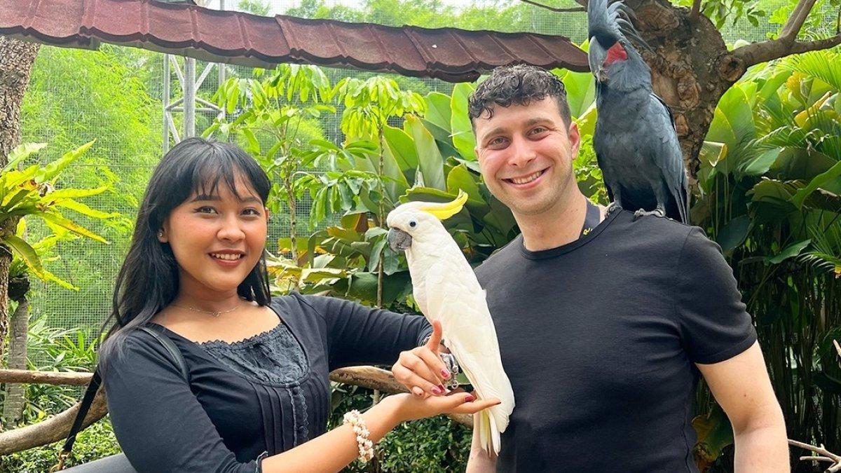 Jakarta Bird Land, satu tempat wisata di Jakarta yang buka saat Lebaran.