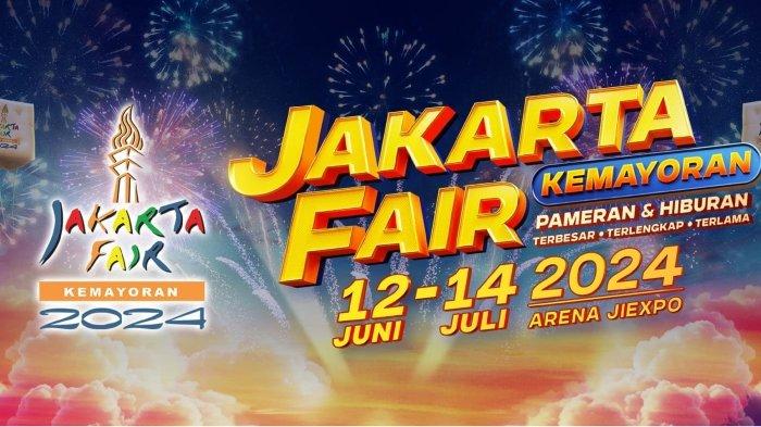 Jakarta Fair 2024 di JIExpo Kemayoran, Jakarta Pusat, Jakarta.