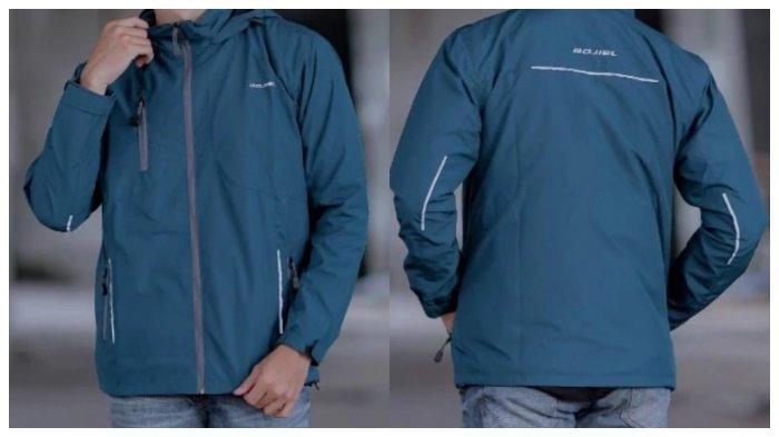 Jaket anti air dari produk The Bojiel.