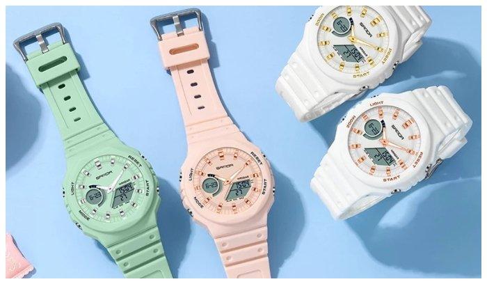 Jam tangan terbaik untuk traveling, produk dari Sanda 6016