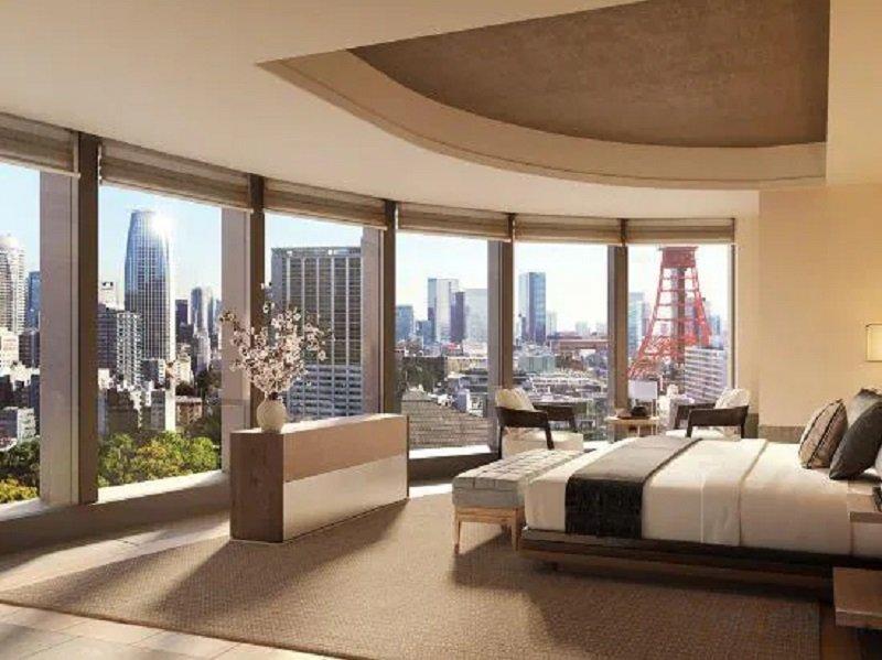 Janu Tokyo, satu hotel baru terbaik di Tokyo Jepang.