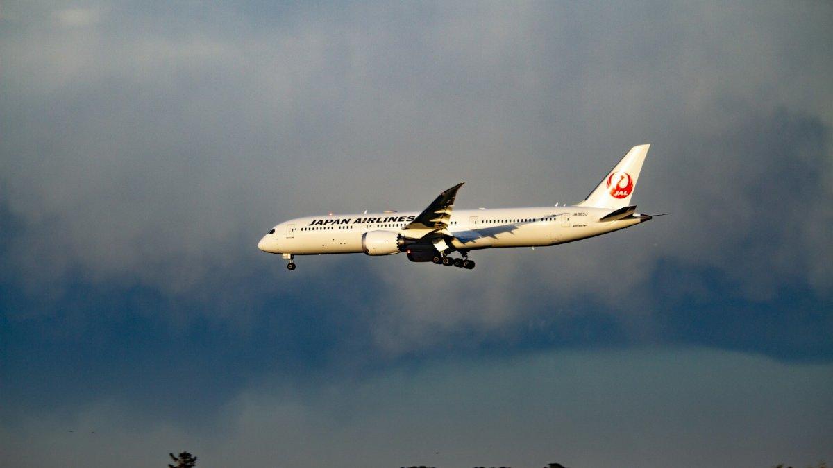 Japan Airlines yang lepas landas