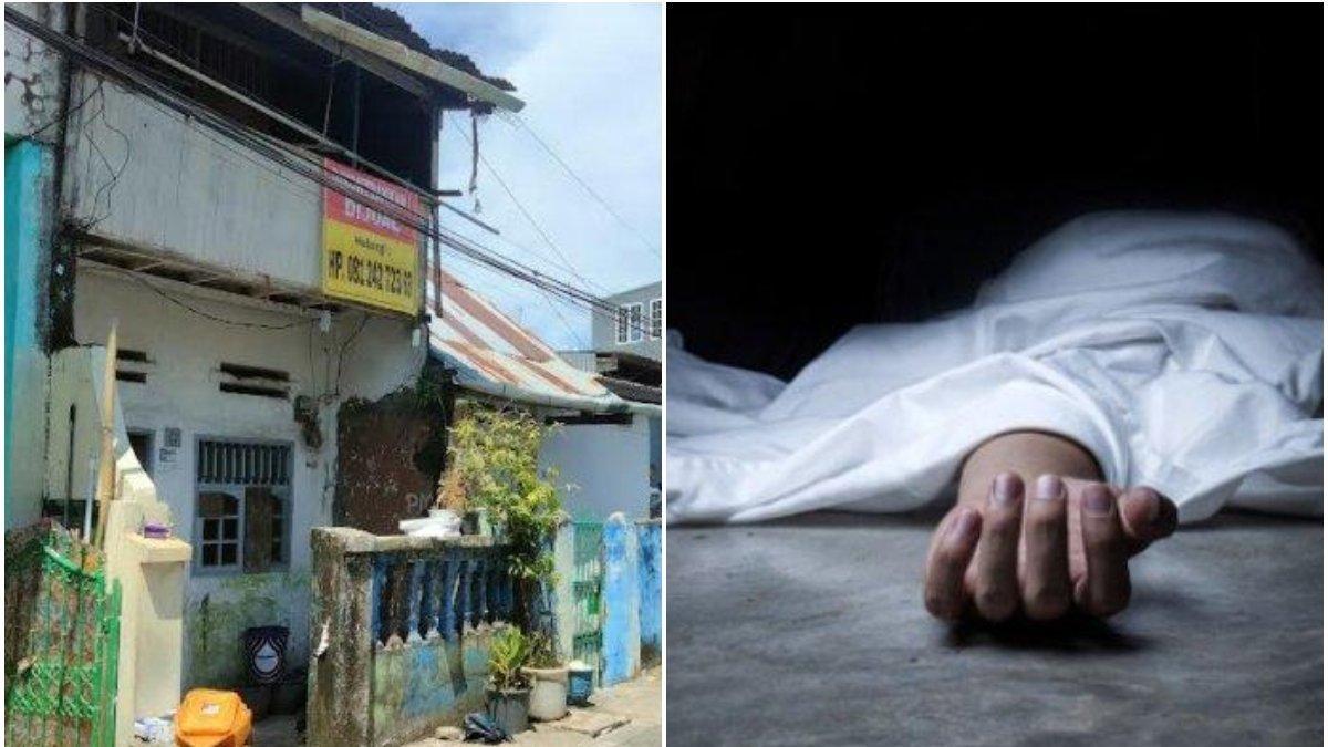 Jasad wanita ditemukan dicor semen di dalam rumah di Jl Kandea 2, Kecamatan Bontoala, Makassar, Minggu (14/4/2024) siang.