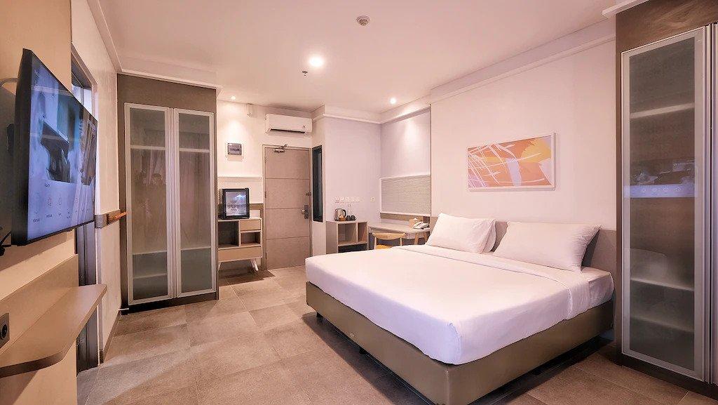 Ilustrasi tipe kamar yang ada di Joylive BSD CITY