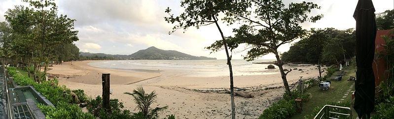 Kamala, satu pantai terbaik di Phuket Thailand.