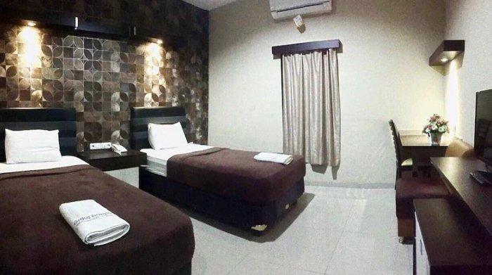 Kamar penginapan di Grand Krakatau Serang Banten.