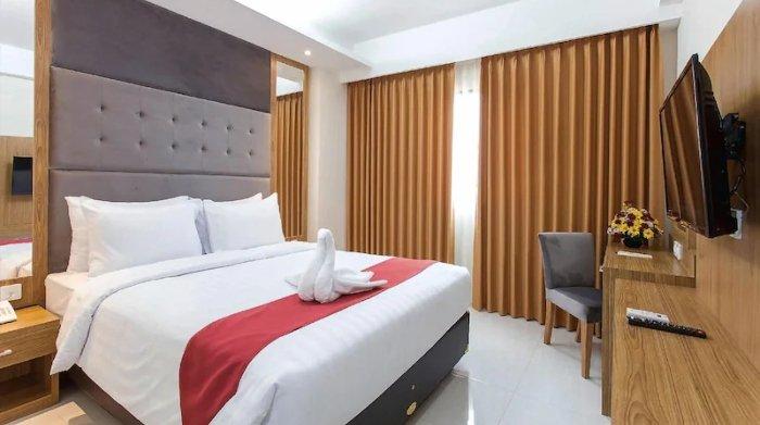 Kamar penginapan di Grand Sarila Hotel Yogyakarta.