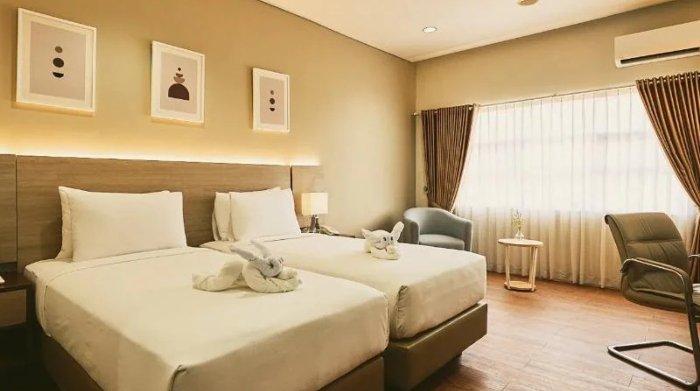 Kamar penginapan di Horison TC UPI Serang Banten.