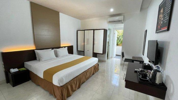 Kamar penginapan di LPP Convention Hotel Demangan Jogja.