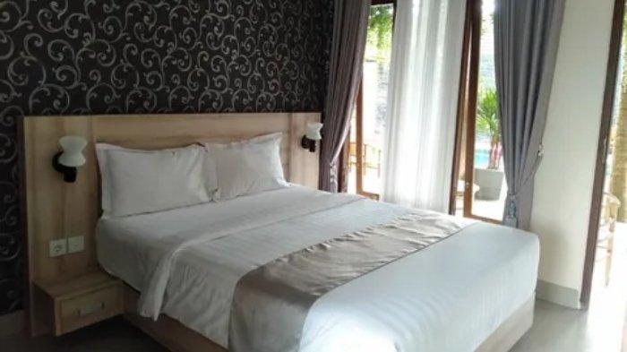 Kamar penginapan di North Wing Canggu Resort.