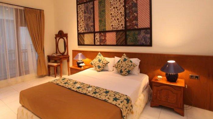 Kamar penginapan di Sanur Seaview Hotel Bali.