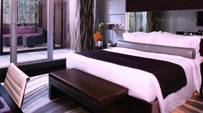 Kamar penginapan di The Mira Hong Kong, yang Muslim-friendly.