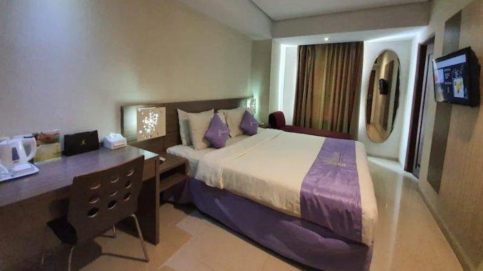 Kamar penginapan di Top Malioboro Hotel Jogja.