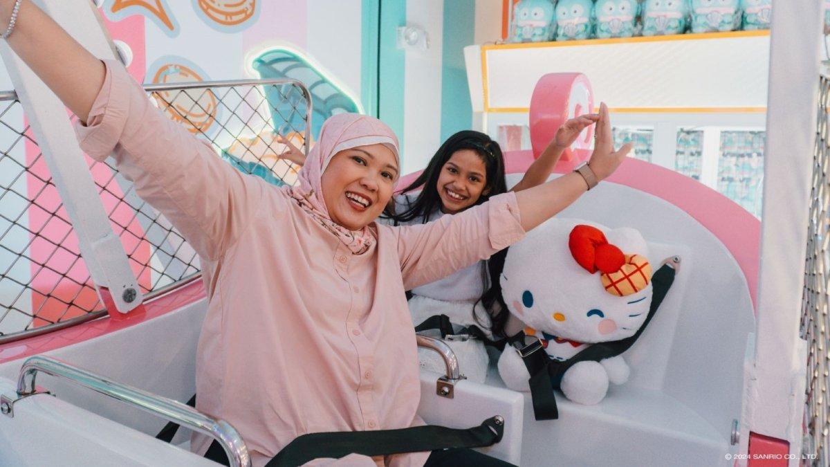 Karnaval bersama Hello Kitty di Bandara Changi Singapura