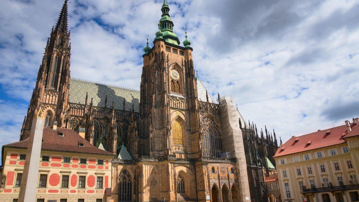Katedral Santo Vitus di kastil Praha, Ceko