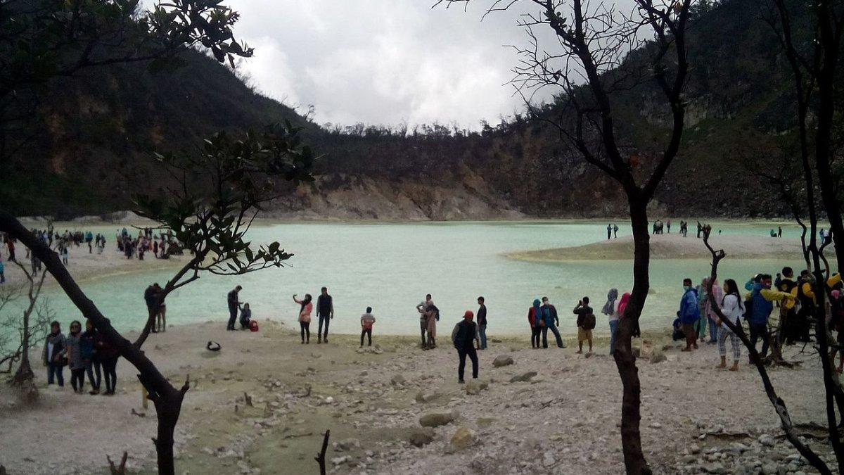 Kawah Putih Ciwidey di Bandung, Jawa Barat
