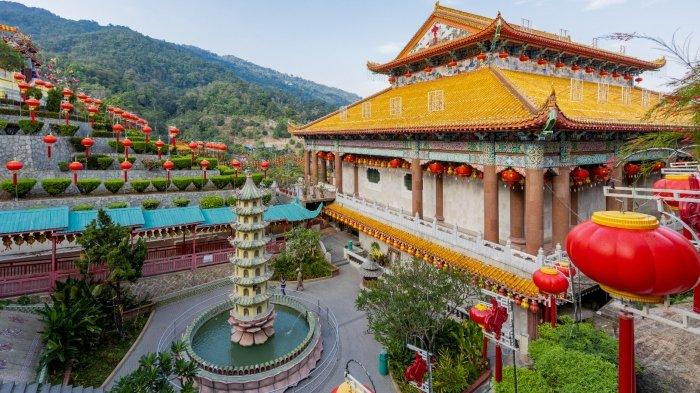 Kek Lok Si Temple di Penang, Malaysia.