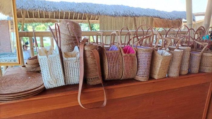 Kerajinan Tangan Ata Aksana Raya di Karangasem Bali.