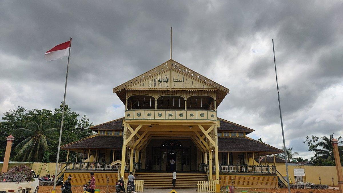 Keraton Kadariah, Pontianak, Kalimantan Barat.