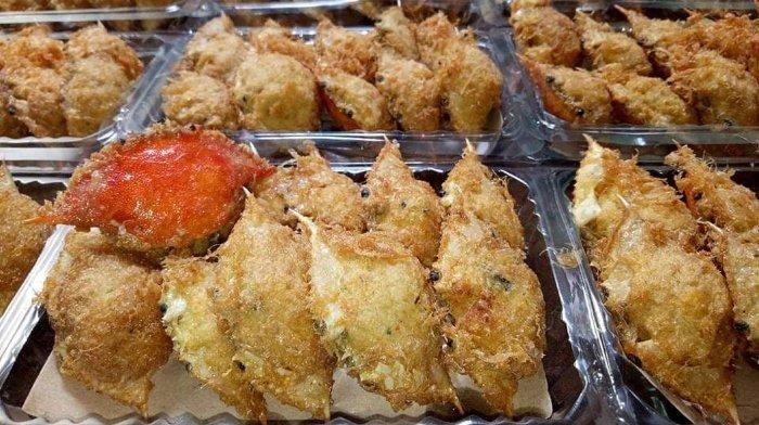 Ketam Isi Elcha saat dikemas sebagai oleh-oleh.