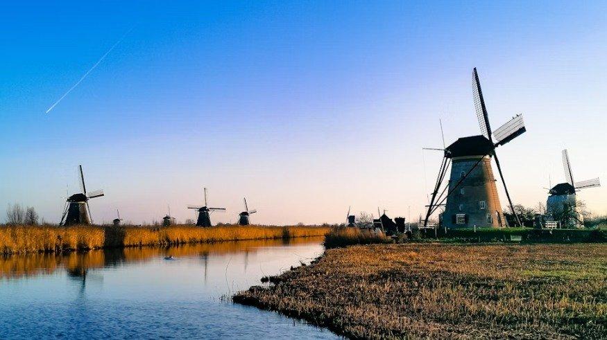 Kinderdijk, Belanda.