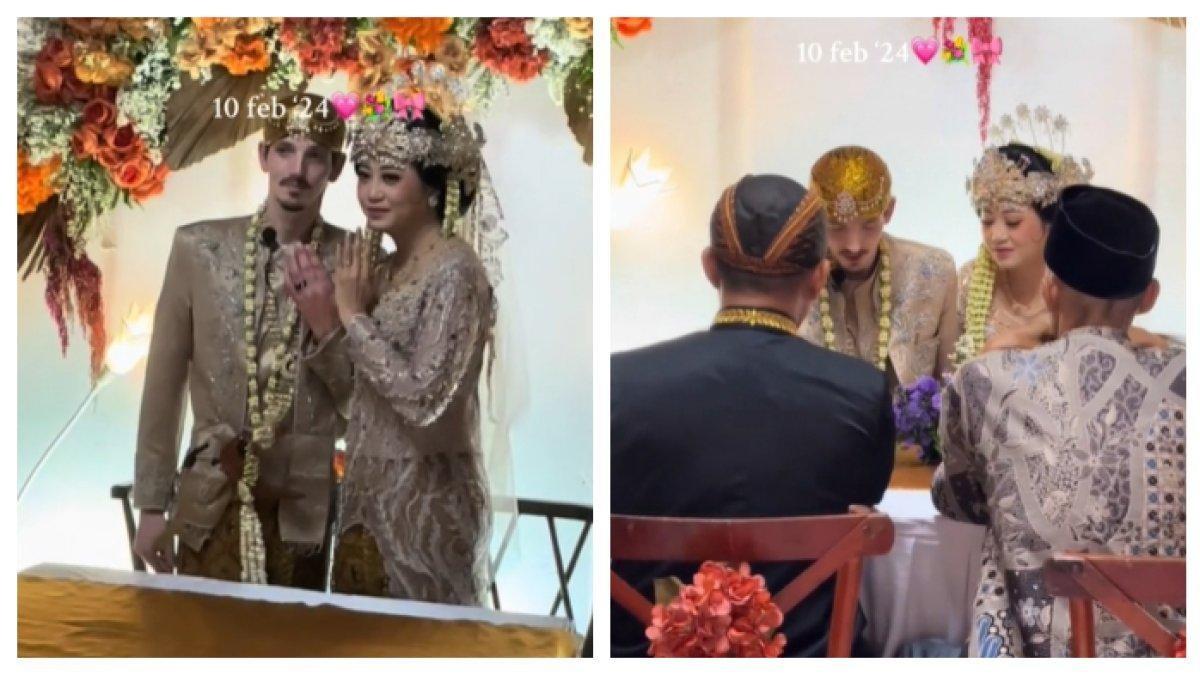 Kisah pernikahan Nafa dan kakaknya yang merupakan orang Indonesia dengan bule yang ternyata juga berstatus kakak.