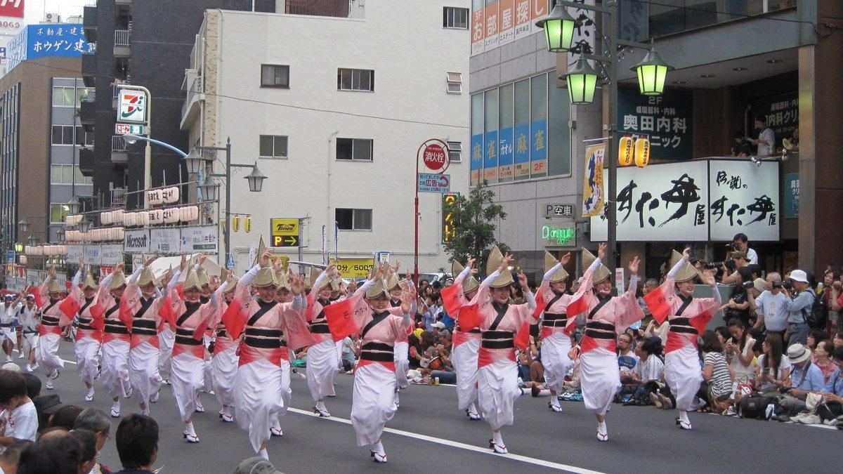 Koenji Awaodori Festival, satu festival musim panas terbaik di Tokyo Jepang 2024.