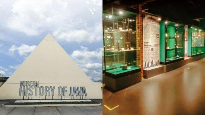 Kolase berbagai koleksi yang tersimpan di History Of Java Museum, tempat wisata di Bantul, Jogja.