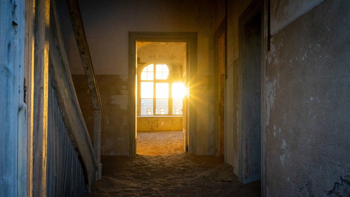 Kolmanskop, satu kota paling berhantu di dunia.