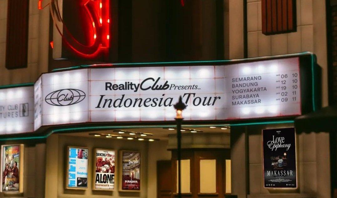 Reality Club akan menggelar konser Indonesia Tour di 5 kota tahun 2024.