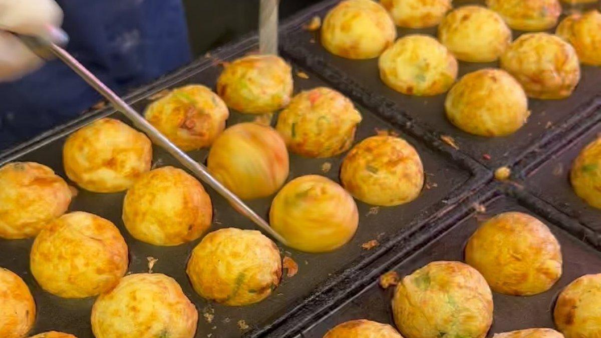 Kougaryu Amerikamura, satu takoyaki enak di Osaka Jepang.