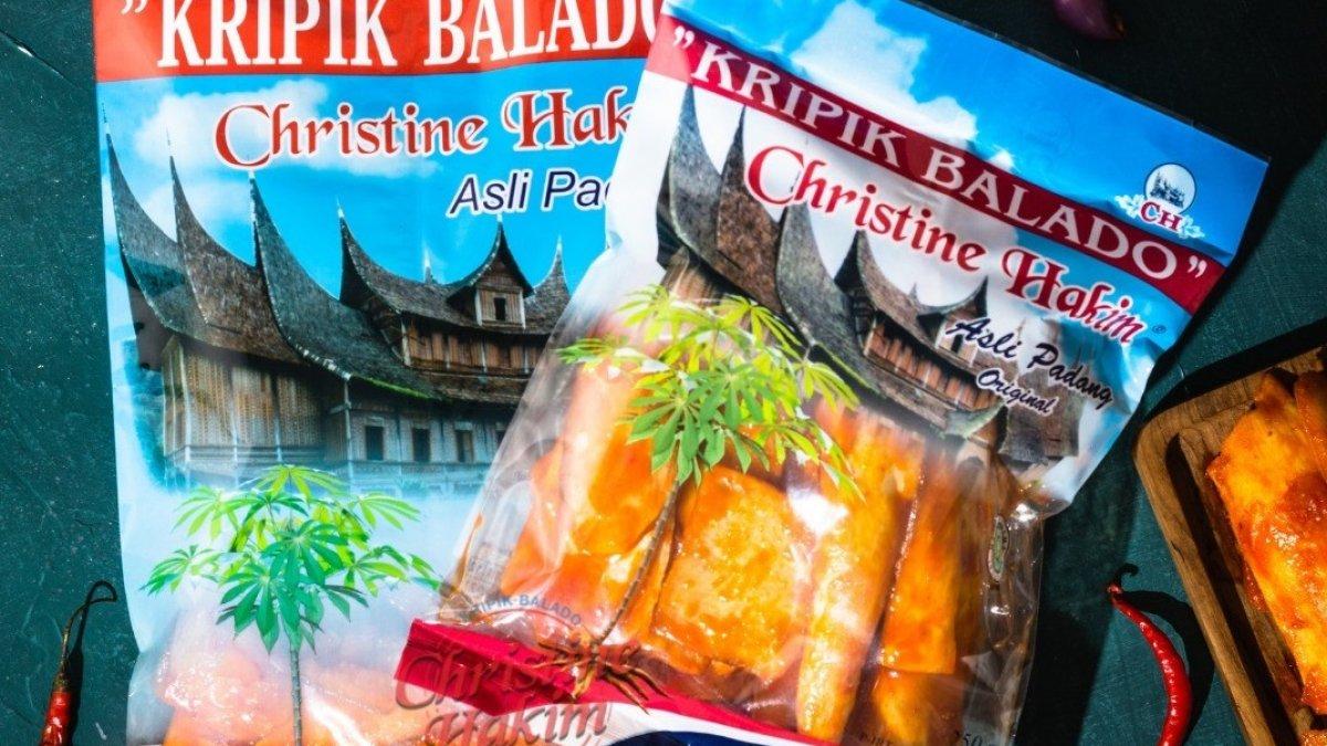 Kripik Balado Christine Hakim, Padang, Sumatera Barat
