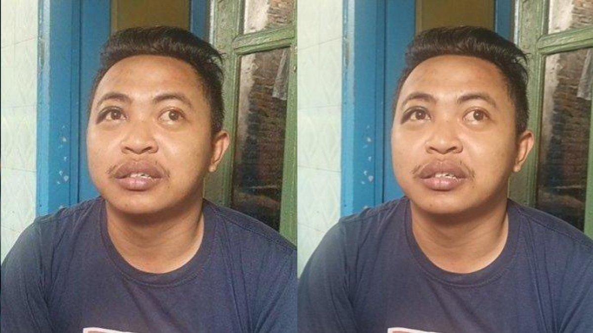 Kronologi driver ojol di Bengkulu dianiaya pacar pelanggan, dikira selingkuhan saat antar pesanan, mata sampai bengkak.
