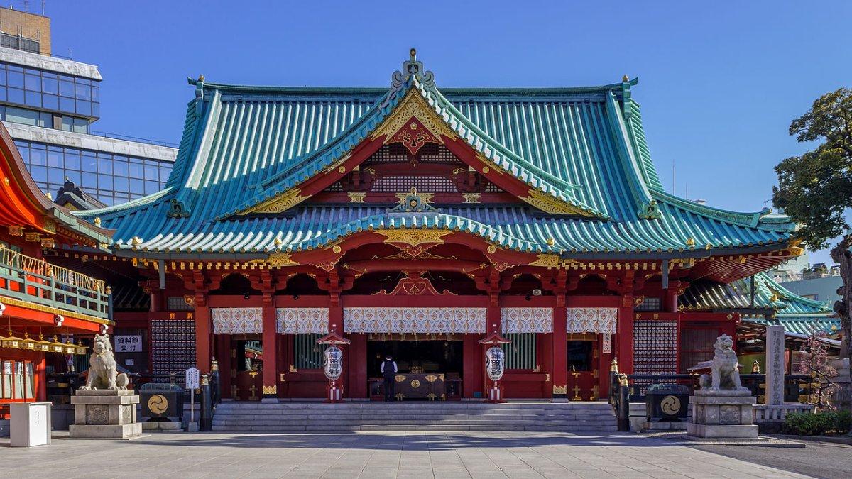 Kuil Kanda Myojin, satu tempat wisata terbaik di Akihabara Tokyo Jepang.
