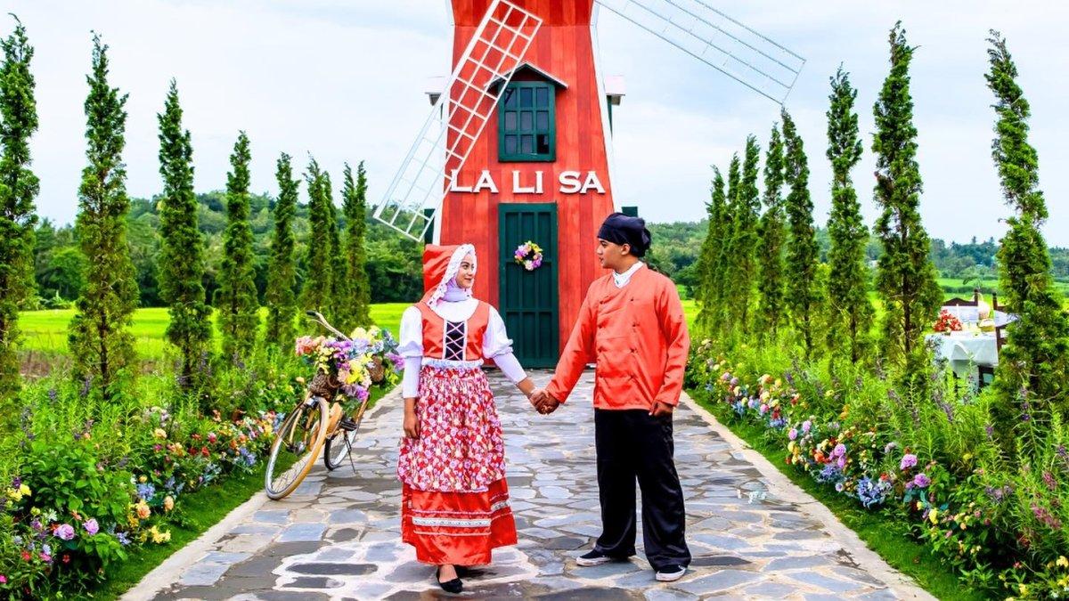 La Li Sa European Park, tempat wisata instagramable di Jogja bernuansa Eropa.