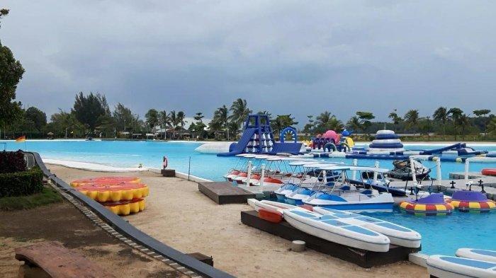 Suasana tempat Wisata Treasure Bay Bintan yang berada di Kawasan Wisata Lagoi Bay Bintan.