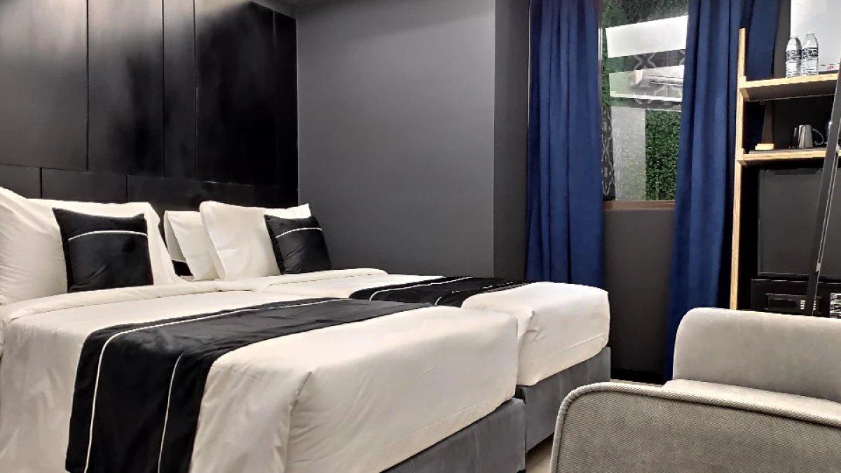 Ilustrasi tipe kamar di Loop On Leith George Town Penang Hotel