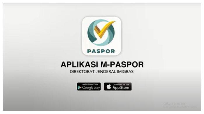 Cara Buat Paspor Menggunakan Aplikasi M-Paspor. (tribunnews.com)