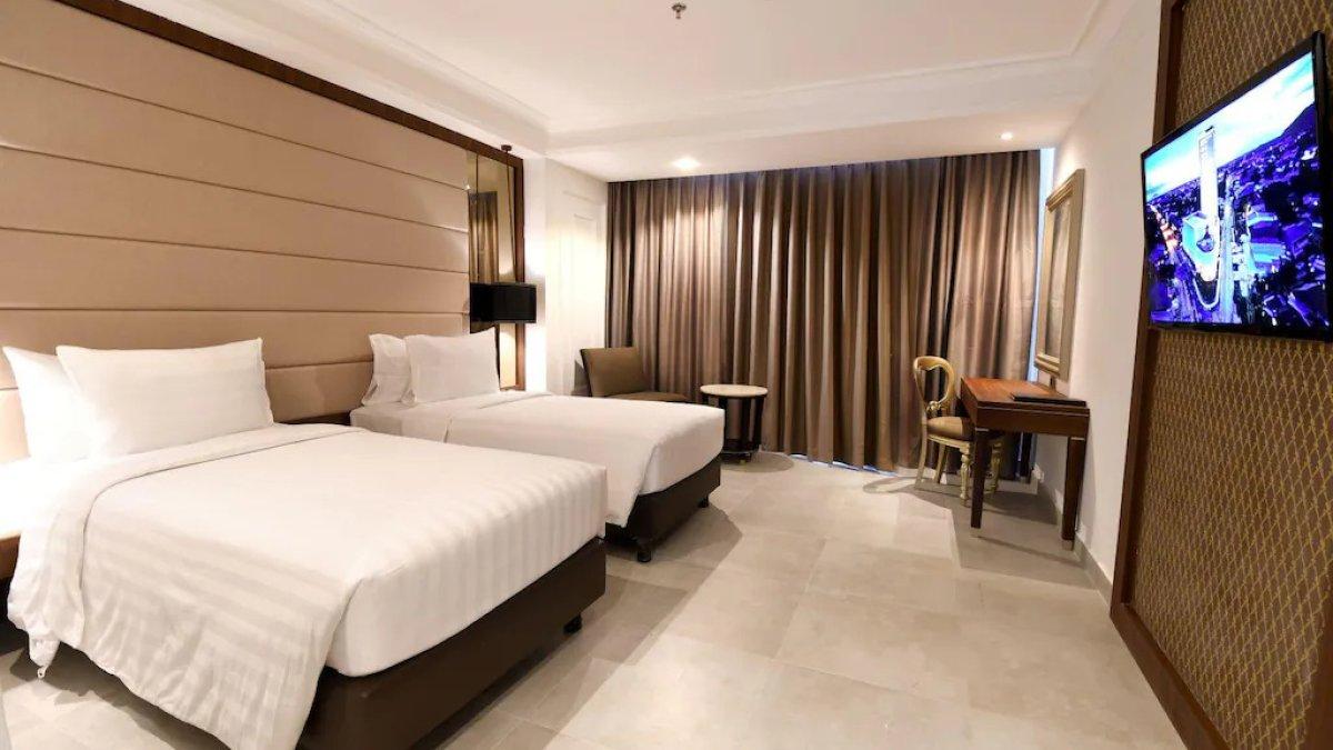 Ilustrasi tipe kamar yang ada di Mahkota Hotel Singkawang - CHSE Certified