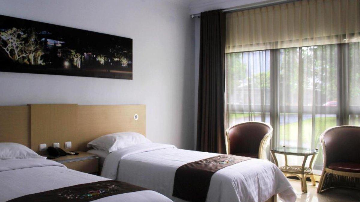 Ilustrasi tipe kamar yang ada di Mandalawangi Hotel