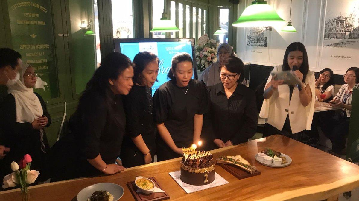 Marjolaine French Bistro adalah restoran hits di Jakarta Selatan yang baru saja menggelar anniversary pertama.