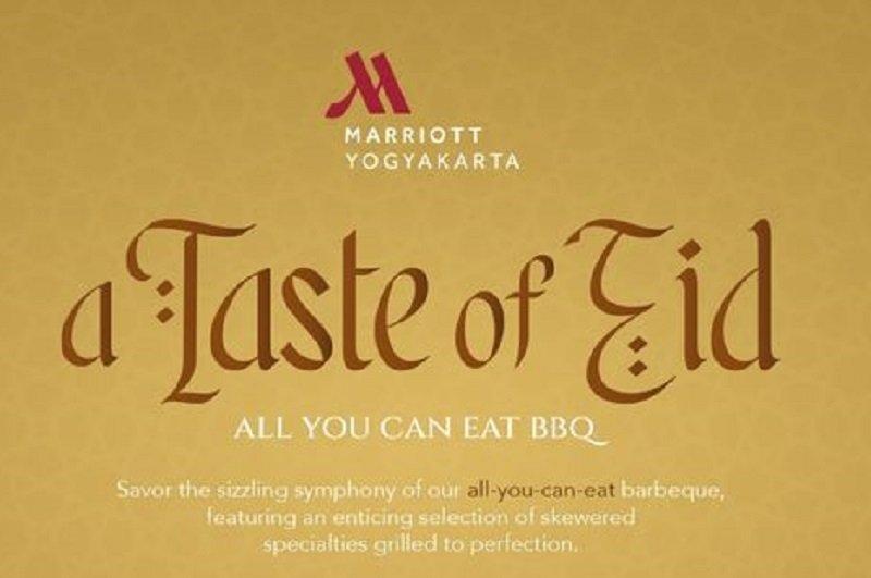 Marriot Yogyakarta, satu hotel di Jogja yang menawarkan paket halal bi halal all you can eat Ramadan
