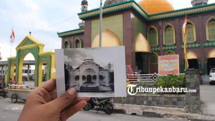 Masjid Raya Senapelan, satu tempat wisata religi di Pekanbaru Riau.