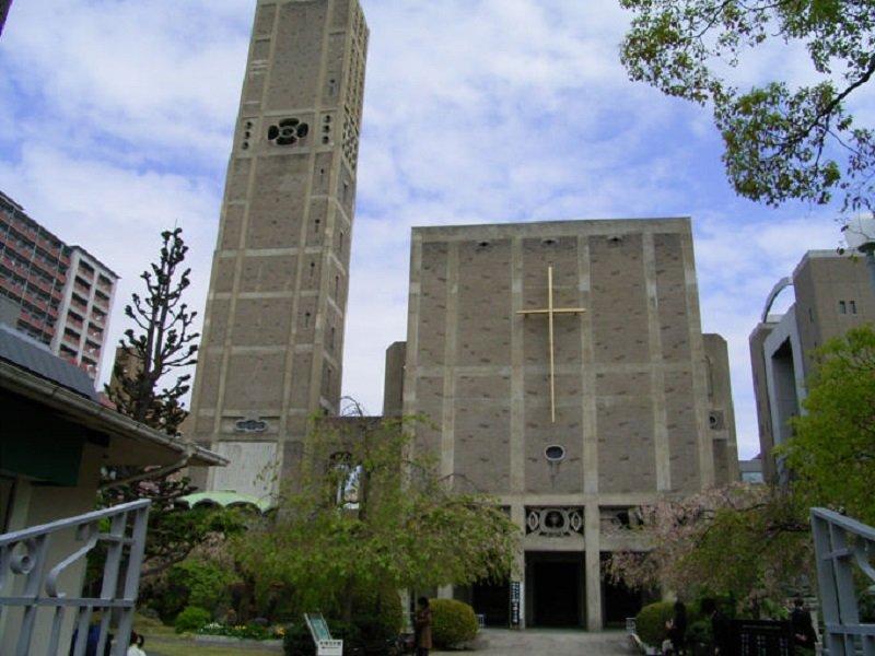 Memorial Cathedral of World Peace, satu tempat wisata hits di Hiroshima Jepang.