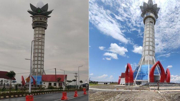 Menara Pandang Teratai Purwokerto, Banyumas, Jawa Tengah.