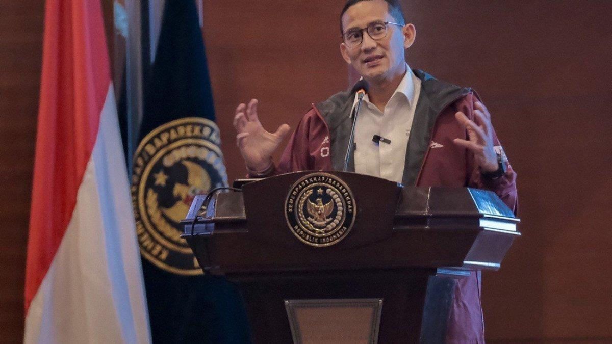Menparekraf Sandiaga Uno.