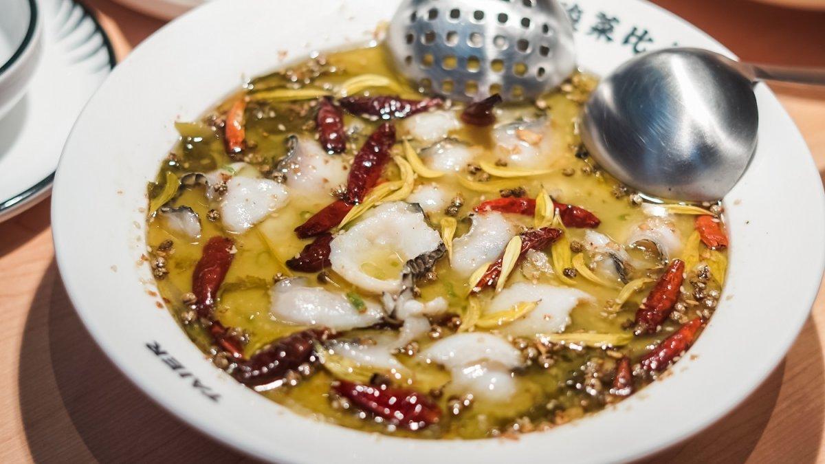 Menu Suancaiyu di TAIER, MOI, Jakarta