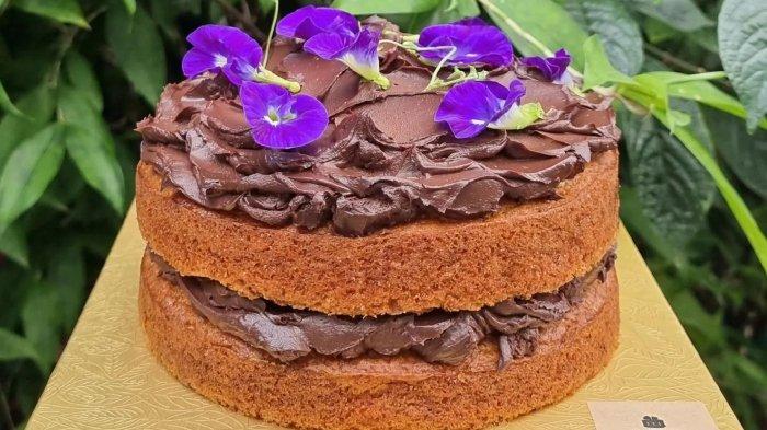 Menu kue di Iscaketory Jakarta Selatan, Jakarta.