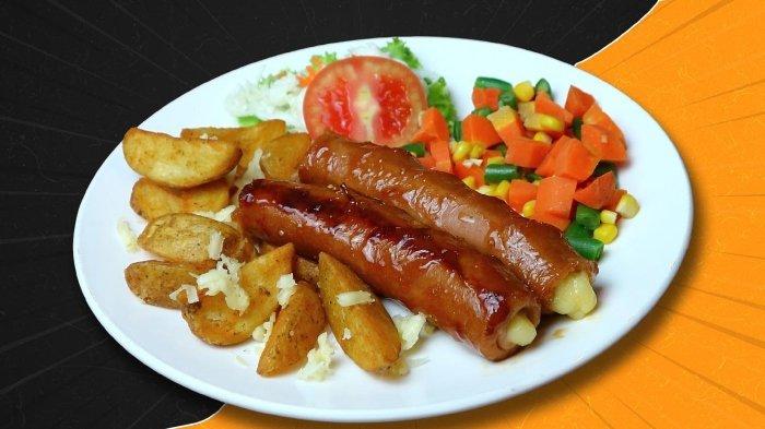 Menu makanan di Roemah Nenek Bandung, Jawa Barat.