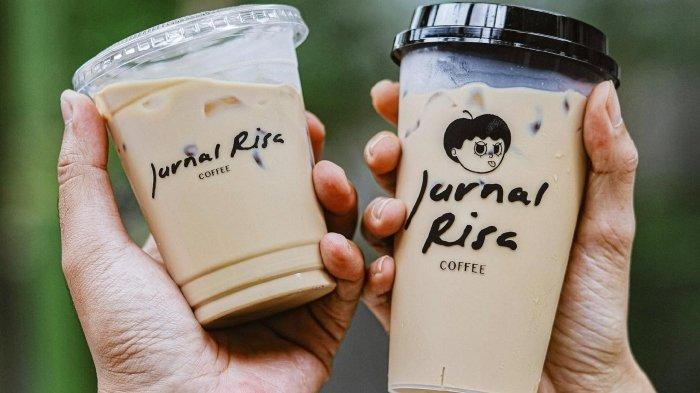 Menu minuman kopi di Jurnal Risa Coffee, coffee shop terbaru di Bandung dan Jakarta.